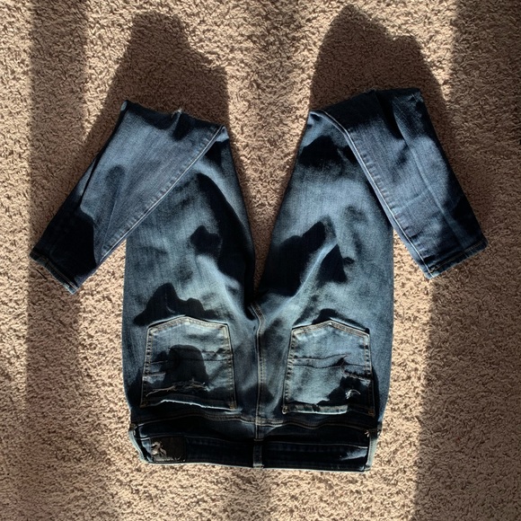 American Eagle extra ripped skinny jeggings S-4 - Picture 15 of 16